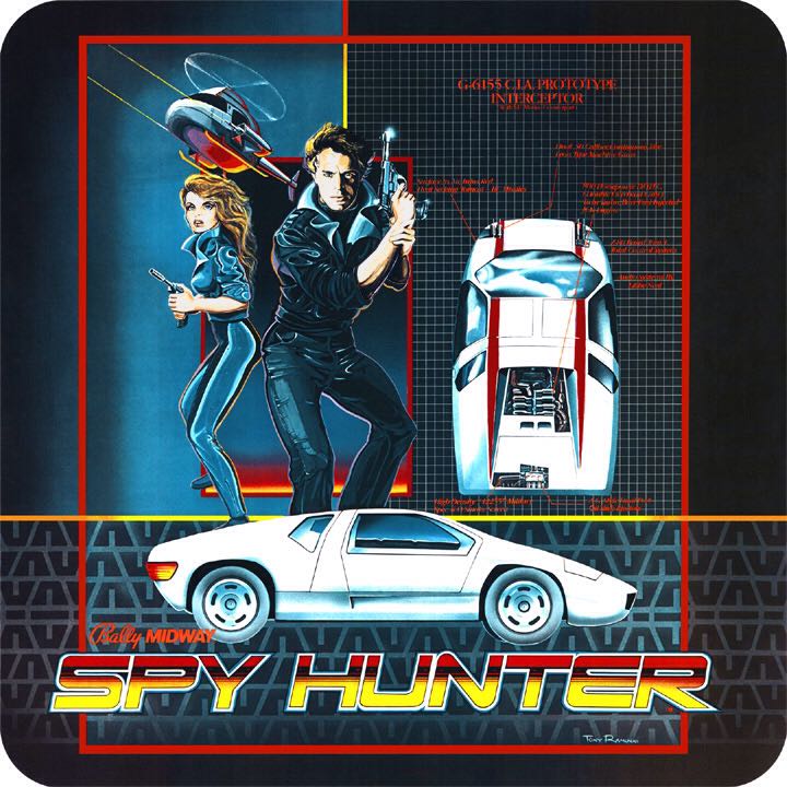 Spy Hunter - Atari 800 (Bally Midway) video game collectible - Main Image 1