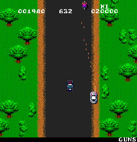 Spy Hunter - Atari 800 (Bally Midway) video game collectible - Main Image 2