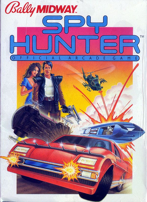 Spy Hunter - Atari 2600 (Sega - 1) video game collectible - Main Image 1
