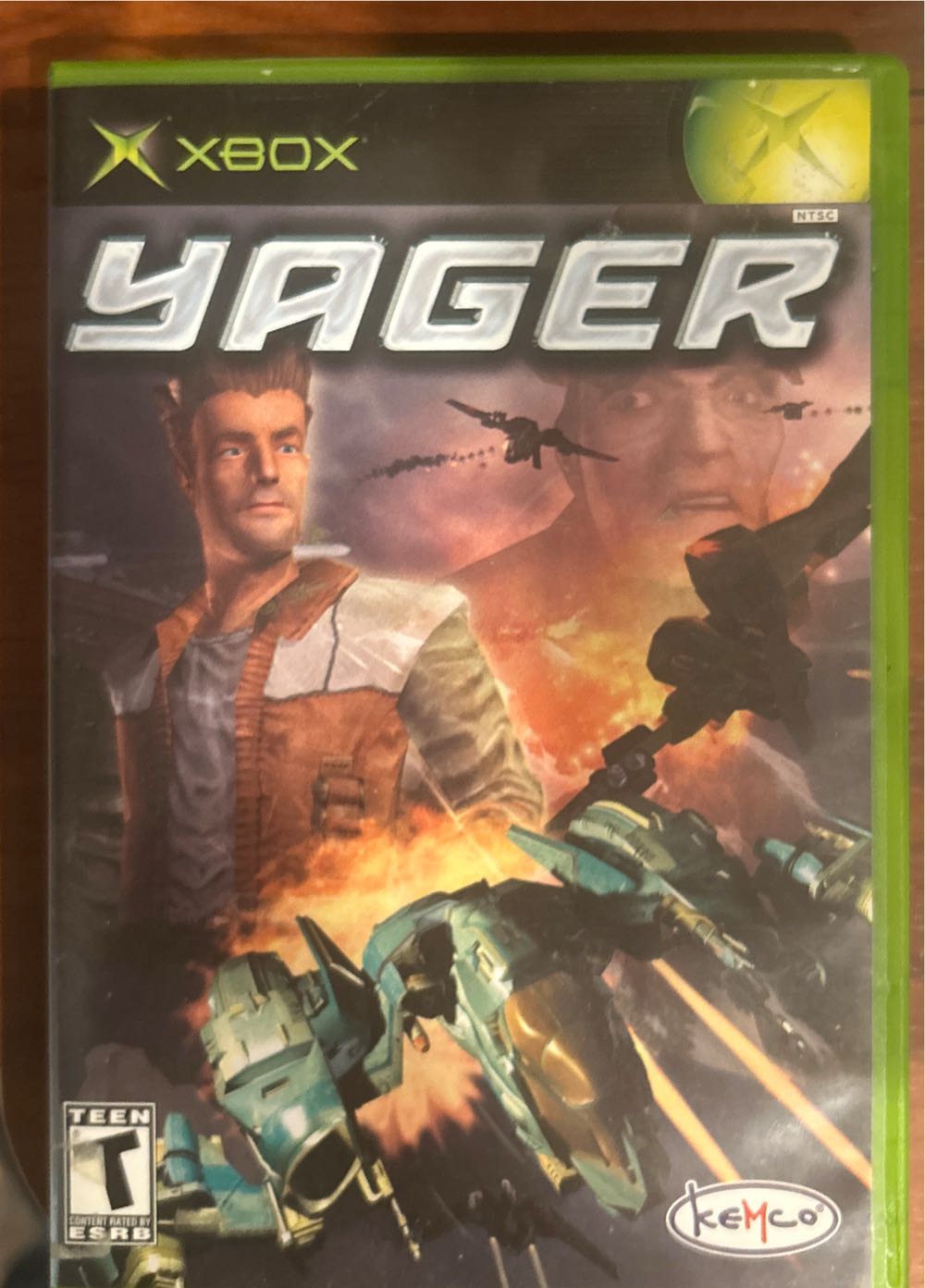 Yager - Microsoft Xbox (Kemco - 1) video game collectible [Barcode 741648008170] - Main Image 3