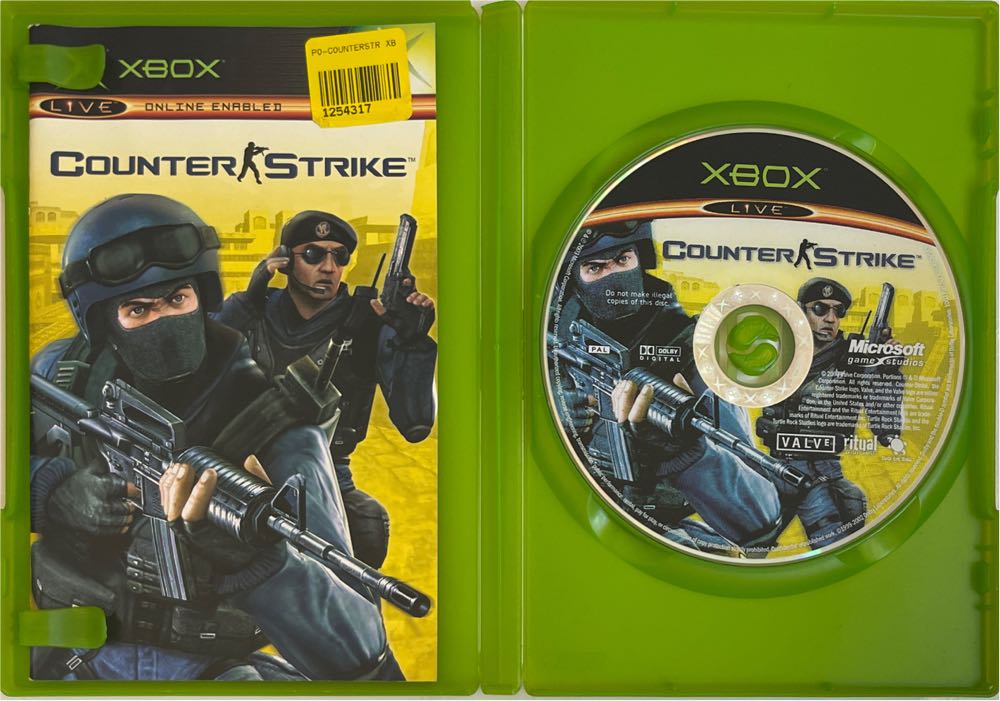 Counter Strike - Microsoft Xbox (Microsoft Game Studios - 1-16) video game collectible [Barcode 805529493810] - Main Image 3
