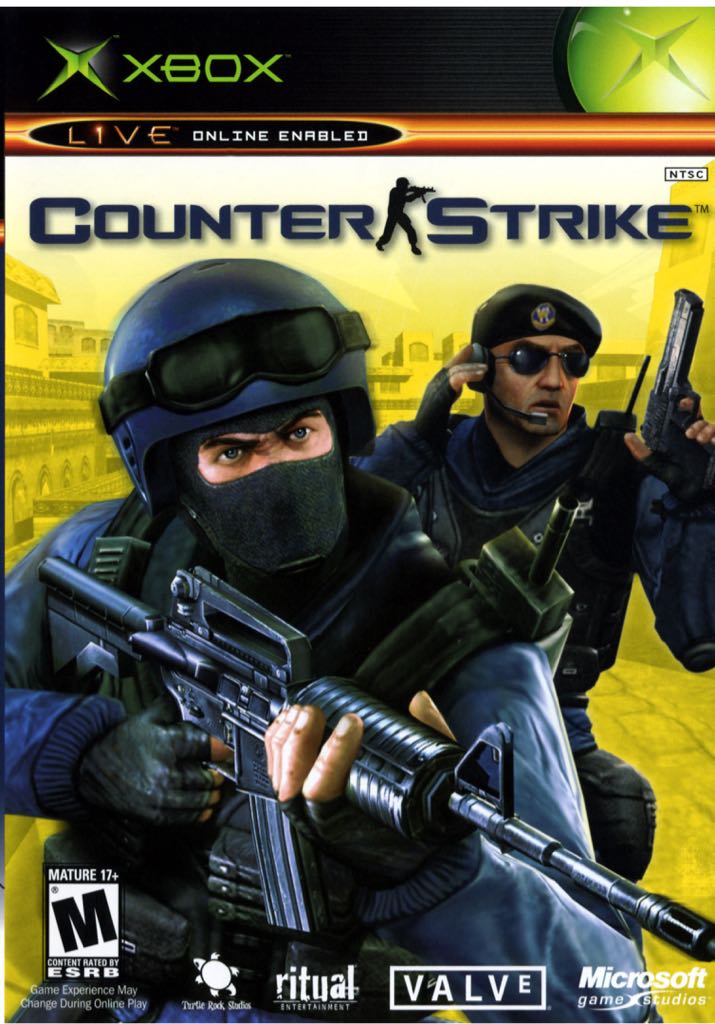 COUNTER STRIKE - Microsoft Xbox (1) video game collectible [Barcode 805529950726] - Main Image 1