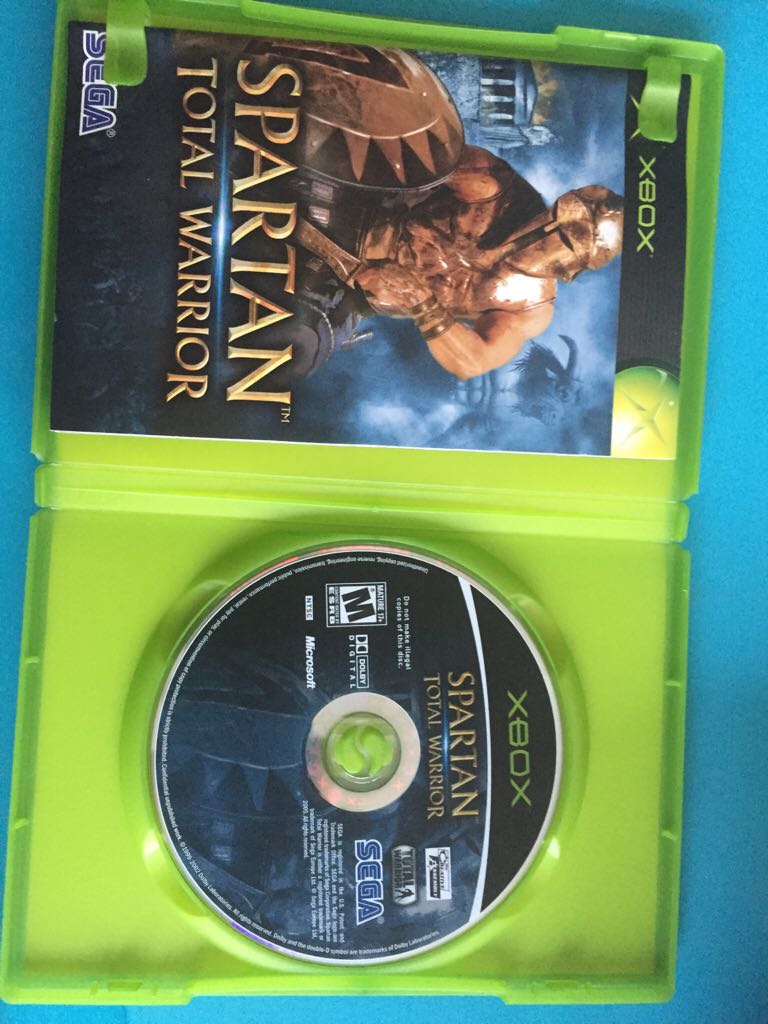 Spartan Total Warrior - Microsoft Xbox video game collectible - Main Image 2