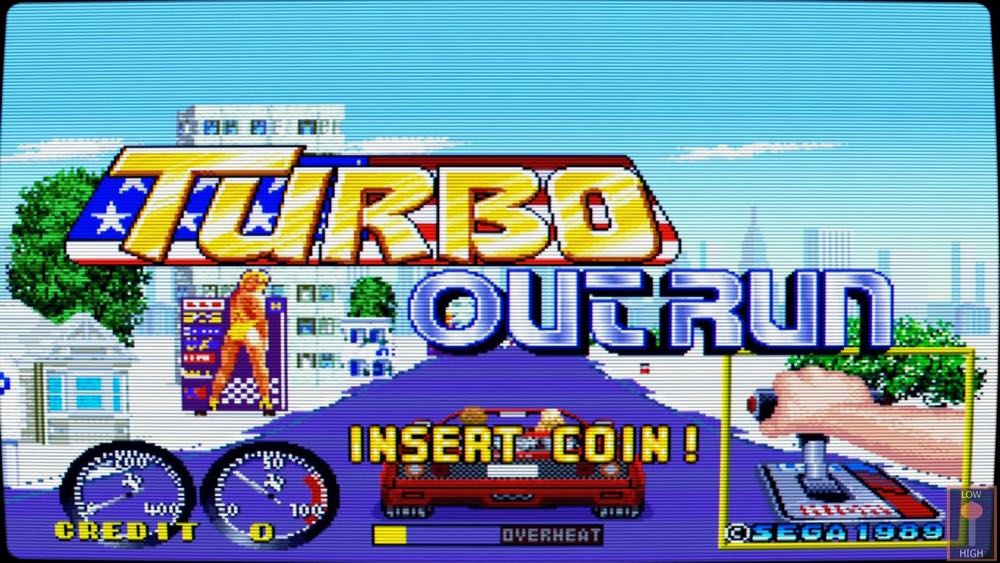 Outrun Turbo - Sega Mega Drive (Sega - 1) video game collectible [Barcode 4974365611231] - Main Image 3