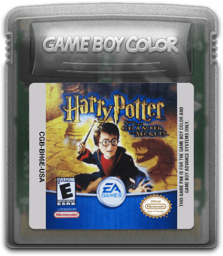 Harry Potter and the Chamber of Secrets - Nintendo Game Boy Color (EA Games - 1) video game collectible [Barcode 014633145533] - Main Image 3