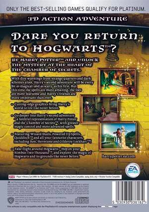 Harry Potter (2) And The Chamber Of Secrets - Sony PlayStation 2 (PS2) (WB Games - 1) video game collectible [Barcode 5030930038182] - Main Image 2