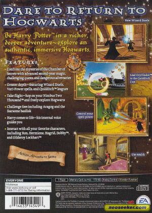 Harry Potter And The Chamber Of Secrets - Sony PlayStation 2 (PS2) ((EA) Electronic Arts - 1) video game collectible [Barcode 5030941038188] - Main Image 2
