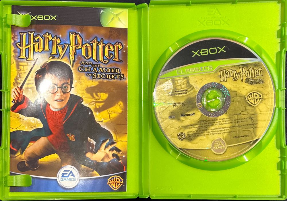 Harry Potter And The Chamber Of Secrets - Microsoft Xbox (WB Games - 1) video game collectible [Barcode 5030941038195] - Main Image 3