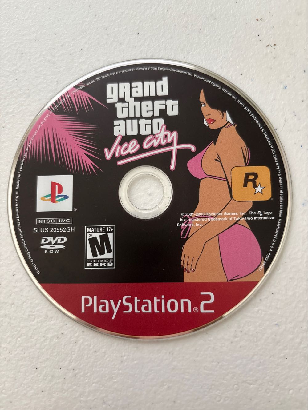 Grand Theft Auto Vice City - Sony PlayStation 2 (PS2) video game collectible - Main Image 2