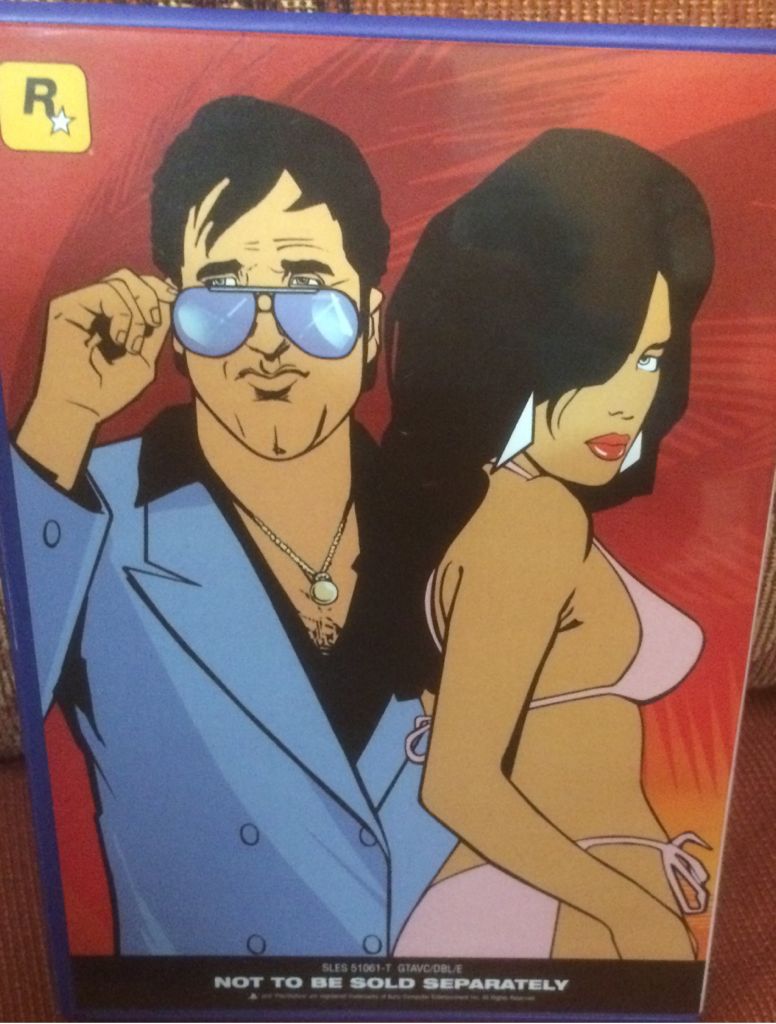 Grand Theft Auto Vice City - Sony PlayStation 2 (PS2) video game collectible - Main Image 2