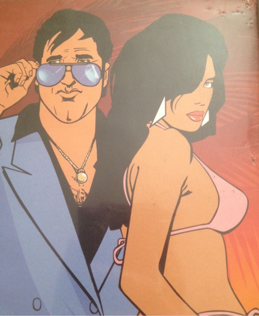 Grand Theft Auto Vice City - Microsoft Xbox (Rockstar Games) video game collectible - Main Image 2