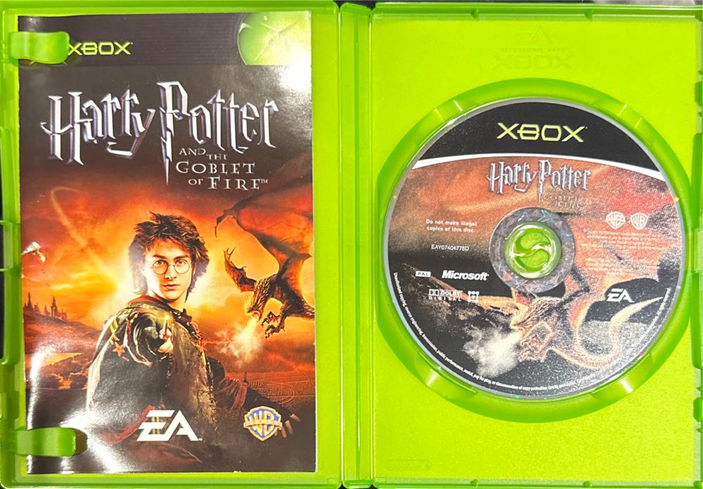 Harry Potter and the Goblet of Fire - Microsoft Xbox (Electronic Arts/Warner Bros. Interactive Entertainment/Portkey Games - 1-3) video game collectible [Barcode 5030941045599] - Main Image 3