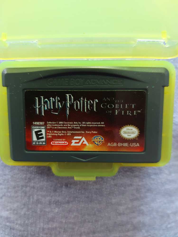 Harry Potter and the Goblet of Fire - Nintendo Game Boy Advance (GBA) video game collectible - Main Image 2