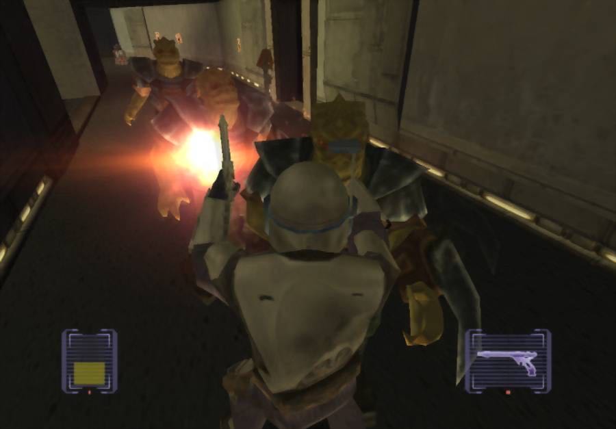 Star Wars: Bounty Hunter - Sony PlayStation 2 (PS2) (Aspyr Media Inc) video game collectible [Barcode 064200001724] - Main Image 3