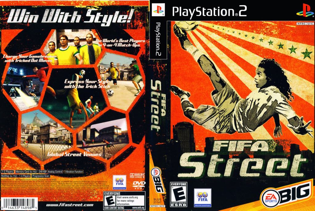 FIFA Street - Sony PlayStation 2 (PS2) video game collectible [Barcode 5030931047961] - Main Image 2