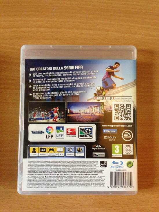 FIFA Street - Sony PlayStation 3 (PS3) video game collectible [Barcode 5030947104870] - Main Image 2