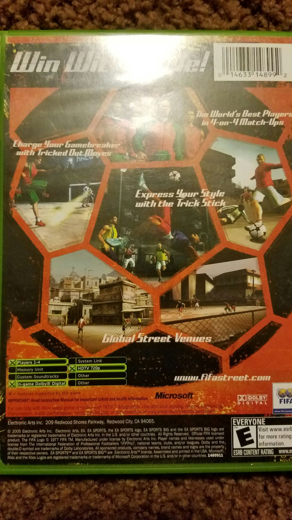 FIFA Street - Microsoft Xbox ((EA) Electronic Arts) video game collectible - Main Image 2