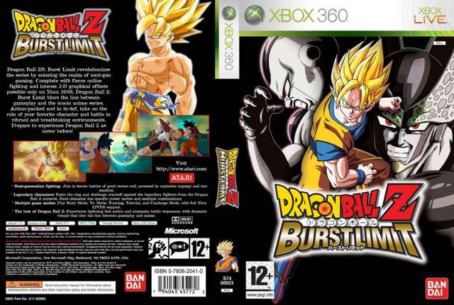 *Dragon Ball Z: Burst Limit - Other (Atari - 1-2) video game collectible [Barcode 742725276574] - Main Image 2