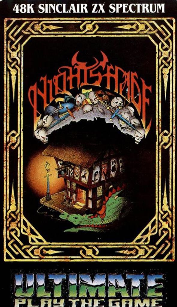 Nightshade - Sinclair ZX Spectrum (Ultimate Play The Game) video game collectible - Main Image 1