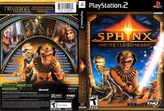 Sphinx and The Cursed Mummy - Sony PlayStation 4 (PS4) (THQ Nordic) video game collectible [Barcode 085282053432] - Main Image 2