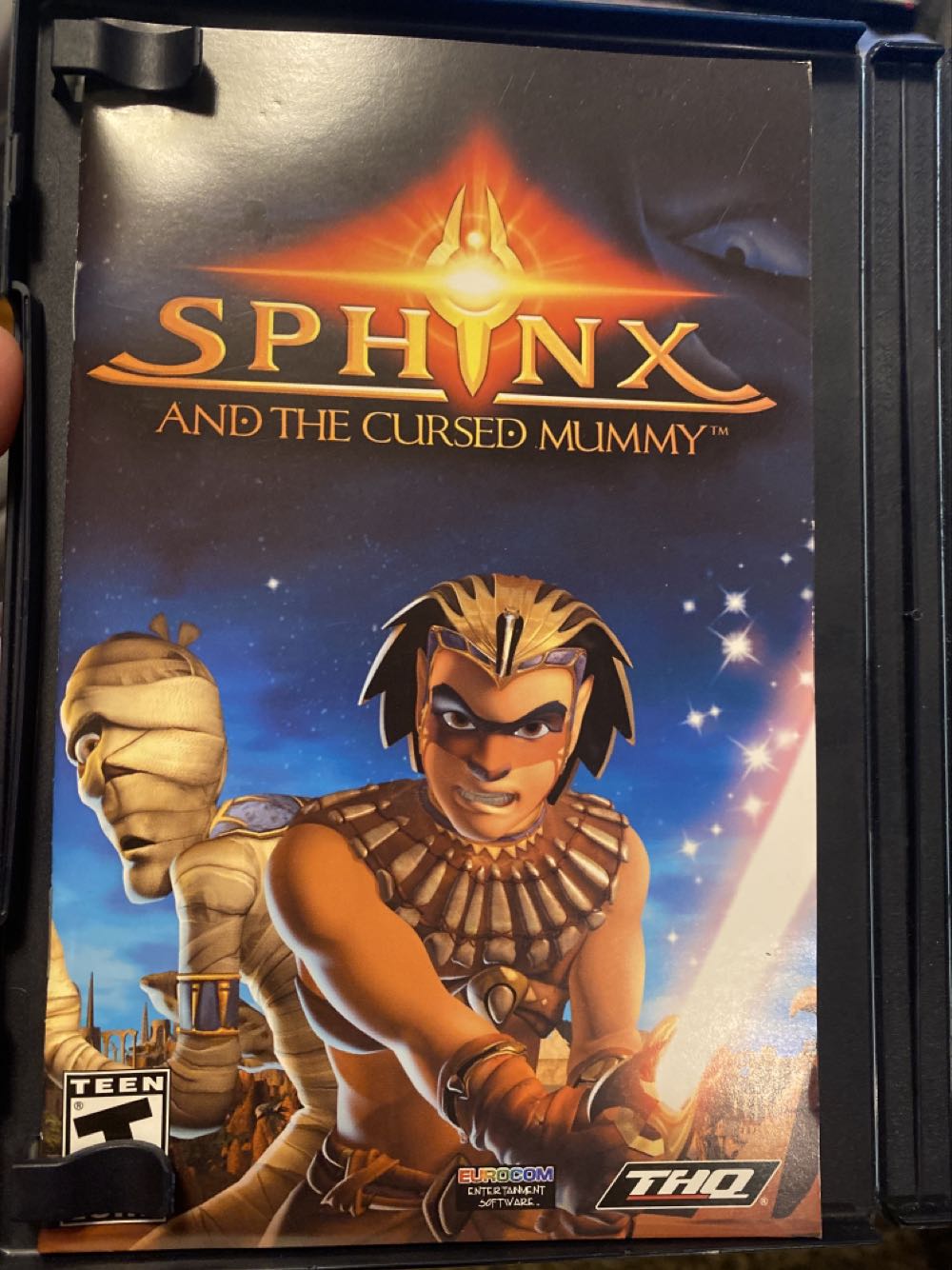 Sphinx And The Cursed Mummy - Sony PlayStation 2 (PS2) (THQ - 1) video game collectible [Barcode 752919460351] - Main Image 3
