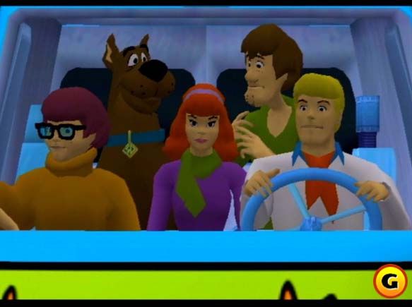 Scooby-Doo: Night of 100 Frights - Sony PlayStation 2 (PS2) (THQ - 1) video game collectible [Barcode 752919460122] - Main Image 2