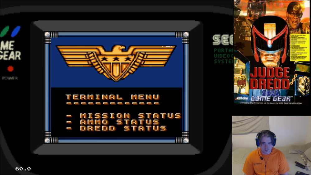 Judge Dredd - Sega Game Gear (Acclaim Enternainment - 1) video game collectible - Main Image 2