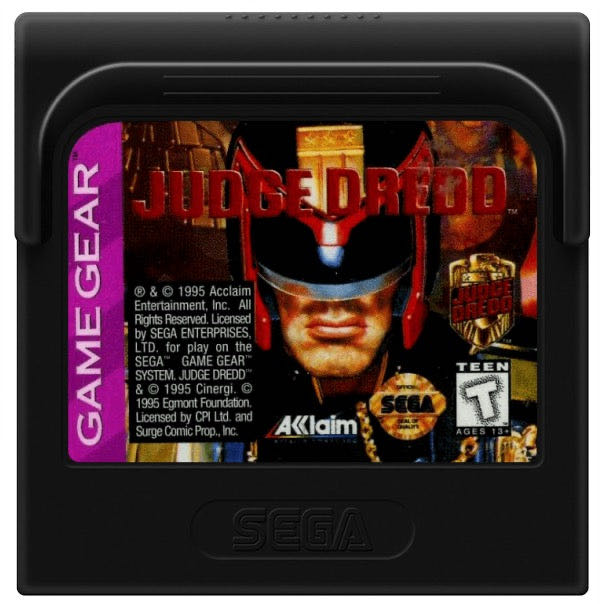 Judge Dredd - Sega Game Gear (Acclaim Enternainment - 1) video game collectible - Main Image 4