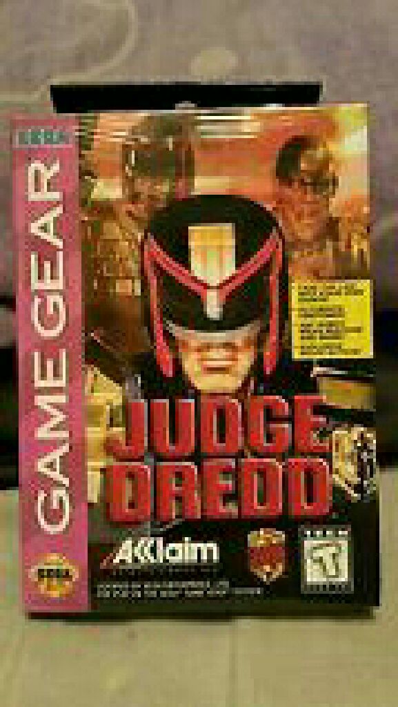 Judge Dredd - Sega Game Gear video game collectible - Main Image 1