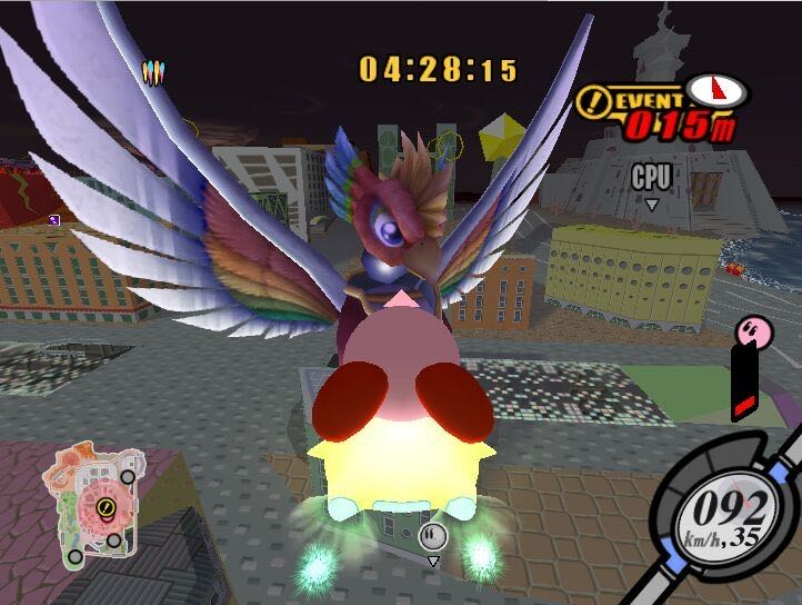 Kirby Air Ride - Nintendo GameCube (Nintendo - 1-4) video game collectible - Main Image 3