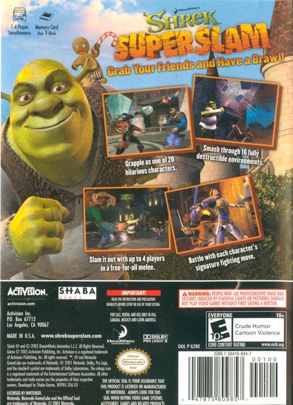 Shrek Super Slam - Nintendo GameCube (Activision - 4) video game collectible [Barcode 047875809857] - Main Image 4