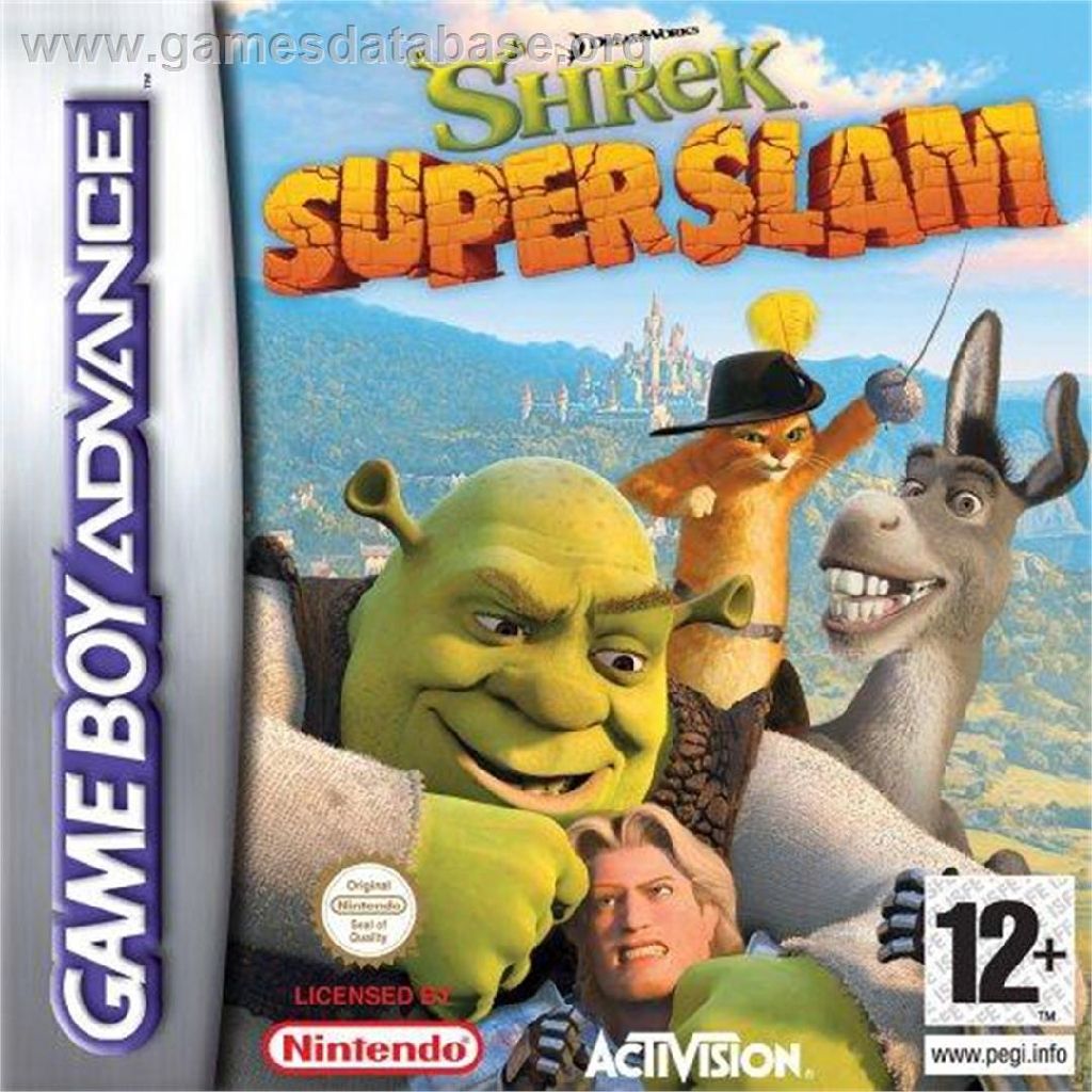 Shrek Super Slam - Nintendo Game Boy Advance (GBA) video game collectible - Main Image 1