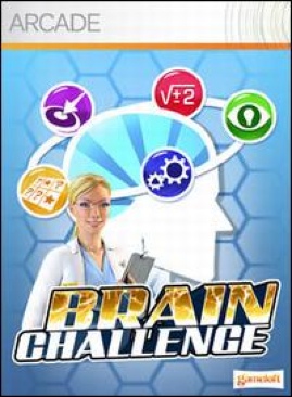 Brain Challenge - Microsoft Xbox Live Arcade (XBLA) video game collectible - Main Image 1