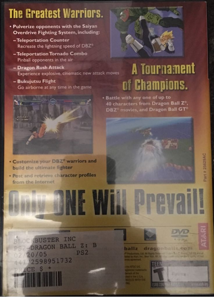 Dragonball Z Budokai 3 - Sony PlayStation 2 (PS2) (Atari - 1-2) video game collectible - Main Image 2