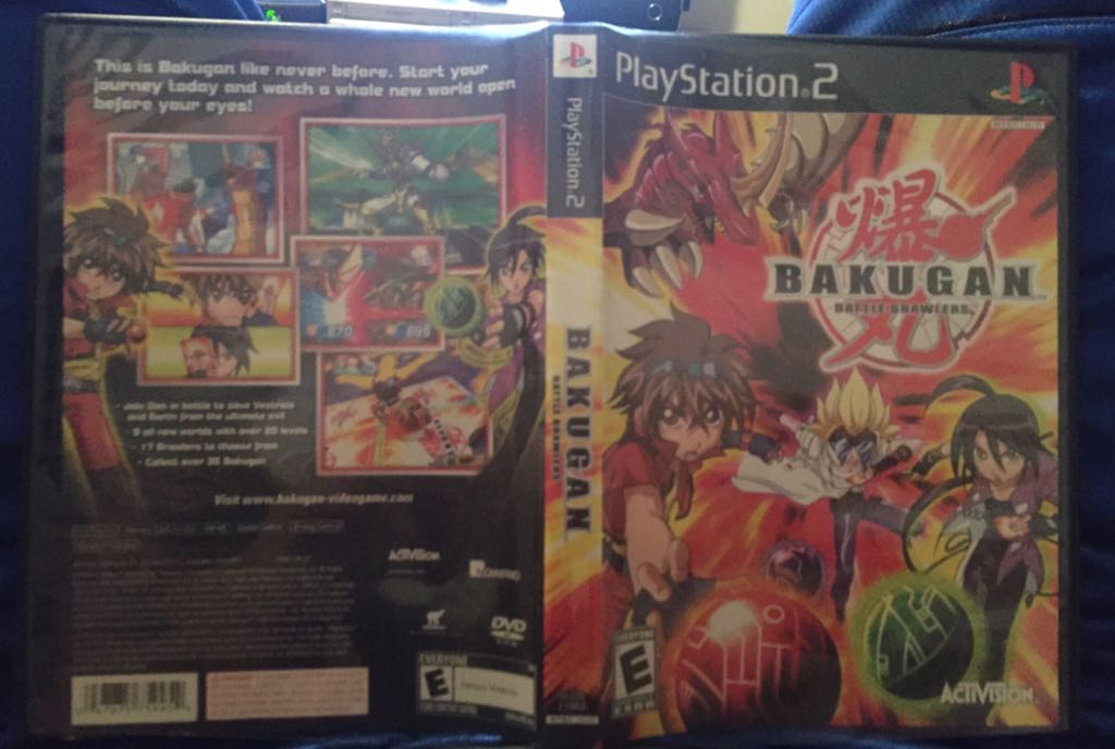 Bakugan Battle Brawlers - Sony PlayStation 2 (PS2) video game collectible - Main Image 1