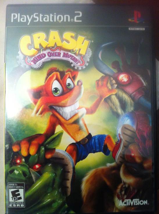 Crash: Mind Over Mutant - Sony PlayStation 2 (PS2) video game collectible [Barcode 020626727556] - Main Image 1