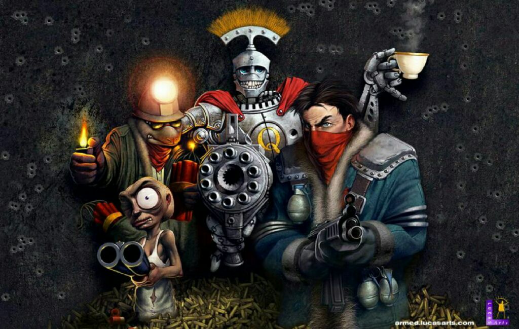 Armed and Dangerous - Microsoft Xbox (LucasArts - 2) video game collectible [Barcode 023272403751] - Main Image 2