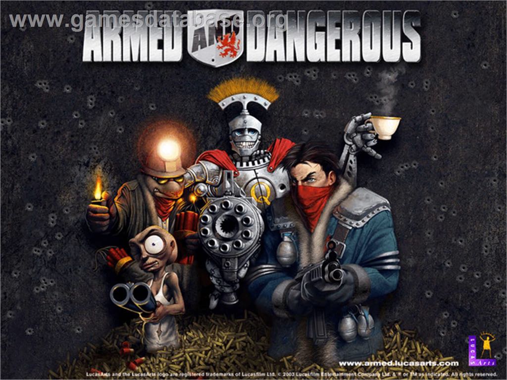 Armed and Dangerous - Microsoft Xbox Live (LucasArts Entertainment Company) video game collectible [Barcode 023272403812] - Main Image 2