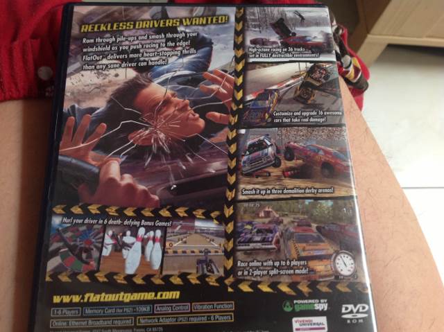 Flatout - Sony PlayStation 2 (PS2) (Empire Interactive - 4) video game collectible [Barcode 020626723411] - Main Image 2