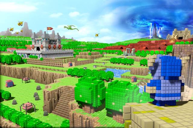 3d Dot Game Heroes - Apple macOS (Naka Naka Games) video game collectible - Main Image 2