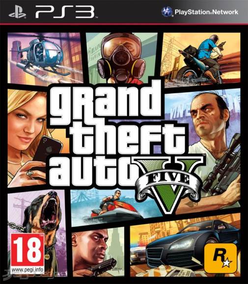 Gta V - Sony PlayStation 3 (PS3) video game collectible - Main Image 1