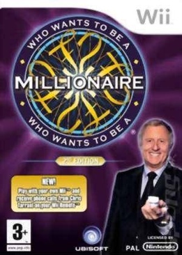 Who Wants To Be a Millionaire 2nd Edition - Nintendo Wii (Ubisoft - 1 - 2) video game collectible [Barcode 3307211611474] - Main Image 1