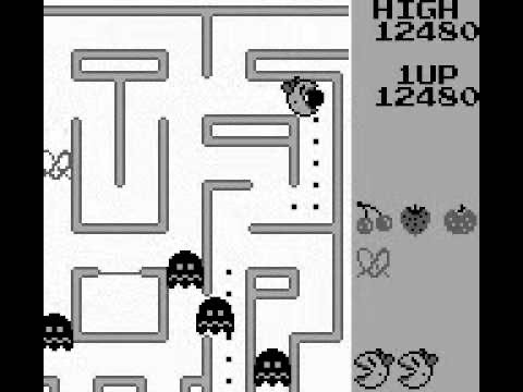 Ms. Pac-Man - Nintendo Game Boy (Bandai Namco Entertainment - 1) video game collectible [Barcode 045496460280] - Main Image 4