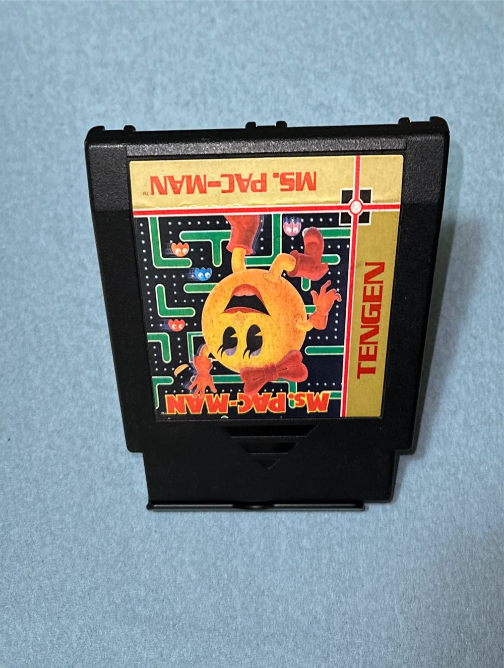 __Ms. Pac-Man - Nintendo Entertainment System (NES) (Tengen) video game collectible - Main Image 3
