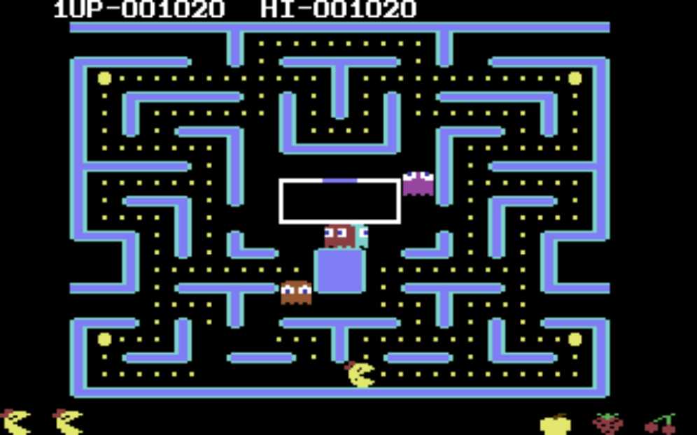 Ms. Pac-Man - Commodore 64 (Atari - 1-2) video game collectible - Main Image 3