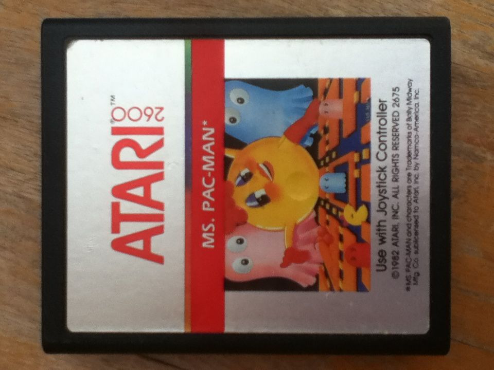 Ms. Pac-Man - Atari 2600 video game collectible - Main Image 1