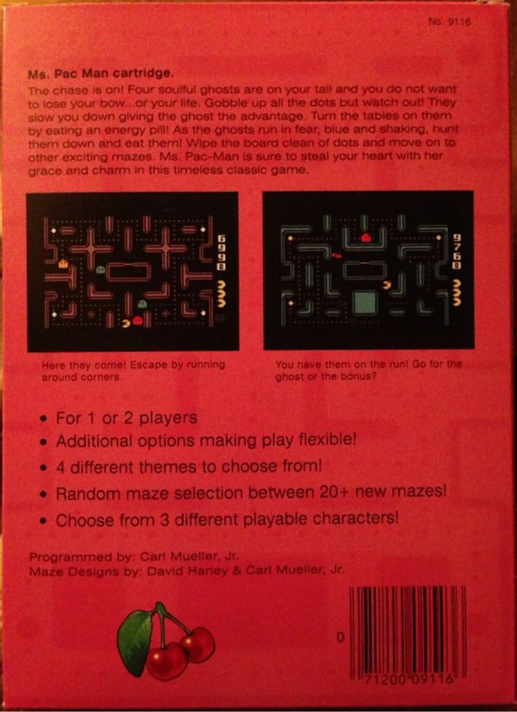 Ms. Pac-Man - Intellivision (Intelligentvision - 2) video game collectible - Main Image 2