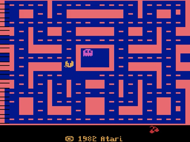 Ms. Pac-Man - Atari 2600 (Atari - 1) video game collectible - Main Image 4
