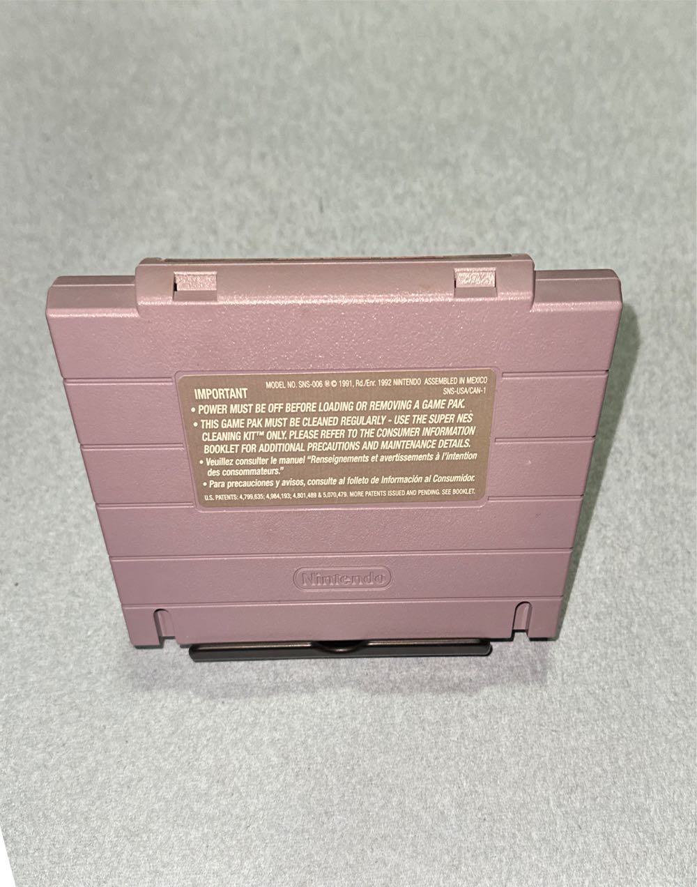 Ms. Pac-Man - Nintendo Super Nintendo Entertainment System (SNES) video game collectible - Main Image 4