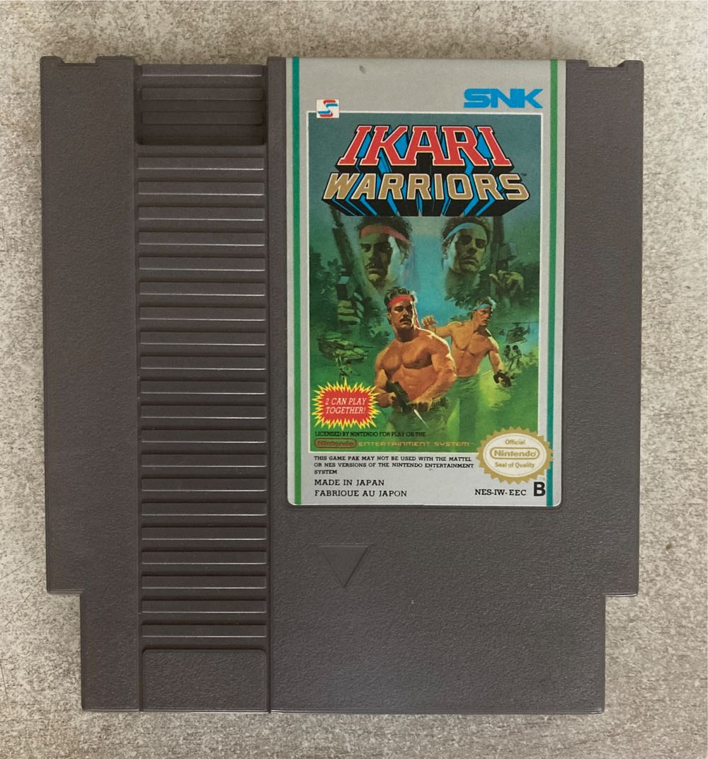 Ikari Warriors - Nintendo Entertainment System (NES) (SNK - 2) video game collectible [Barcode 018484125003] - Main Image 4